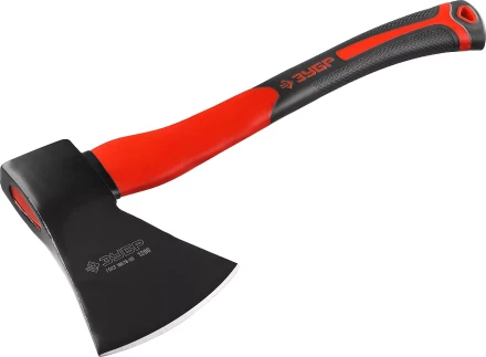 Топор ЗУБР "МАСТЕР" кованый с двухкомпонентной стеклопластиковой рукояткой, 1,2кг 2061-12 купить в Нижневартовске