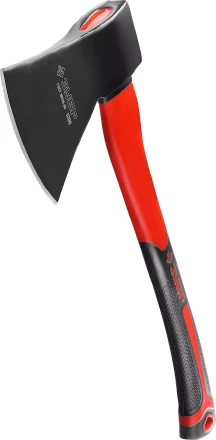 Топор ЗУБР "МАСТЕР" кованый с двухкомпонентной стеклопластиковой рукояткой, 1,2кг 2061-12 купить в Нижневартовске