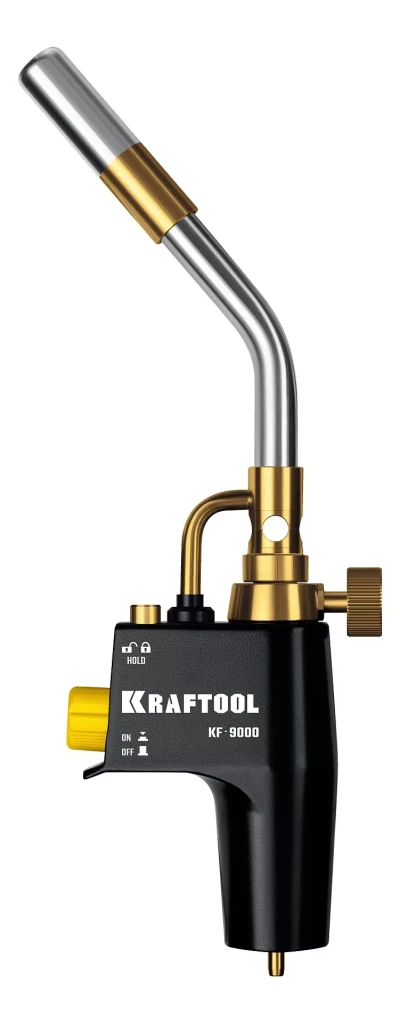 Blue Fire KF-9000 горелка для МАПП / MAPP газа, с пъезоподжигом, на баллон c резьбовым соединением US 1, 2000°C 55510