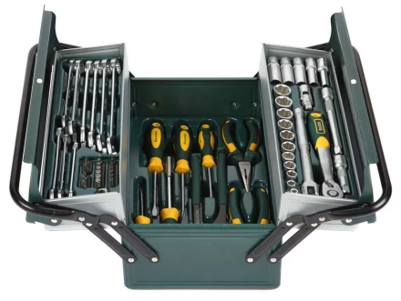 Набор KRAFTOOL "INDUSTRIE" Слесарно-монтажный инструмент, 59 предметов 27978-H59 купить в Нижневартовске