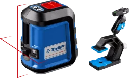 Нивелиры лазерные Крест-15 двухлучевой с держателем серия ПРОФЕССИОНАЛ