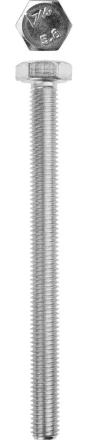 Болт ЗУБР &quot;МАСТЕР&quot; с шестигранной головкой, ГОСТ 7798-70, класс прочности 5.8, оцинкованный, M10x120мм, 5кг 303080-10-120 купить в Нижневартовске