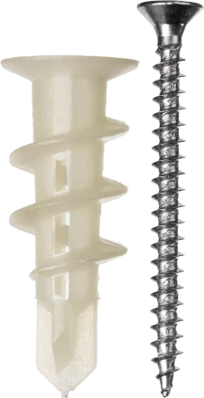 Дюбели ДРИВА для гипсокартона со сверлом пакет серия МАСТЕР купить в Нижневартовске