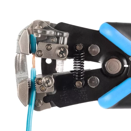 Автоматический многофункциональный стриппер КВТ WS-19 для снятия изоляции с проводов 0.05–10 мм (89424) купить в Нижневартовске