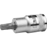 Торцовая бита-головка KRAFTOOL "INDUSTRIE QUALITAT", материал S2, SPLINE, сатинированная, 1/2", M8 27911-08_z01 купить в Нижневартовске