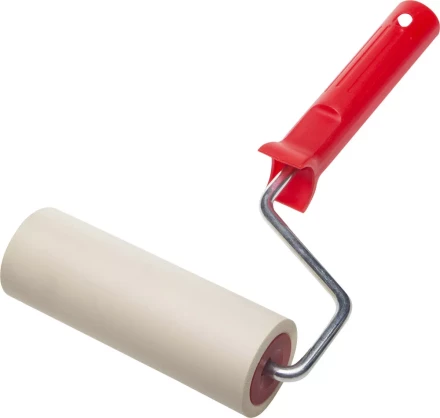 Валик прижимной ЗУБР "ЭКСПЕРТ" в сборе, резиновый, бюгель 8мм, 48x140мм 03922-14 купить в Нижневартовске