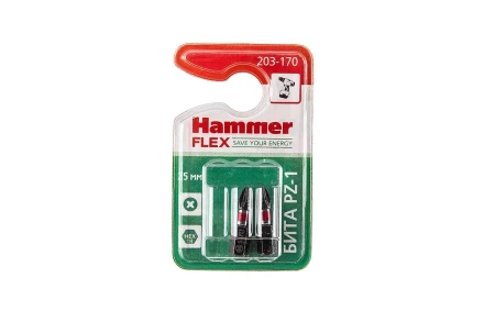 Бита HAMMER PZ1 25мм (2шт) купить в Нижневартовске
