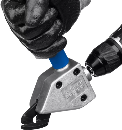 ЗУБР Турбо-Ножницы, насадка-ножницы для реза листового и гофрированного металла (23292) купить в Нижневартовске