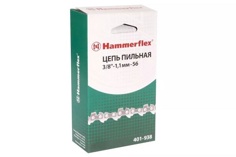 Цепь пильная HAMMER 3/8''-1.1мм-56 купить в Нижневартовске