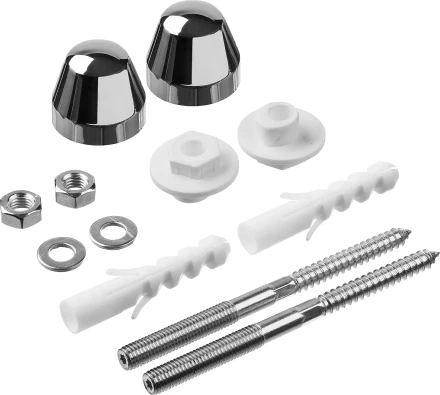 ЗУБР 14 мм, хром, набор для крепления раковин и писсуаров, Профессионал (44221) купить в Нижневартовске