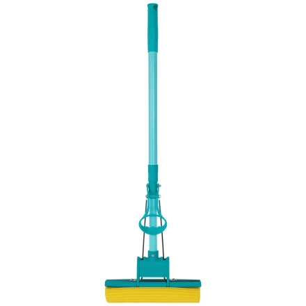 Швабра отжимная Palisad, 110 см, губка PVA 26х5,5х6 см, телескопическая рукоятка, бирюзовая, Home 935165 купить в Нижневартовске