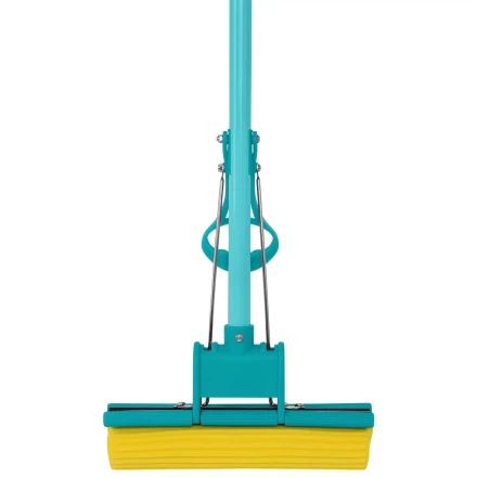 Швабра отжимная Palisad, 110 см, губка PVA 26х5,5х6 см, телескопическая рукоятка, бирюзовая, Home 935165 купить в Нижневартовске