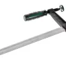 Струбцина, KRAFTOOL 32011-120-500, тип "F", DIN 5117, двухкомпонентная ручка, 120х500мм 32011-120-500 купить в Нижневартовске