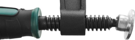 Струбцина, KRAFTOOL 32011-120-500, тип &quot;F&quot;, DIN 5117, двухкомпонентная ручка, 120х500мм 32011-120-500 купить в Нижневартовске