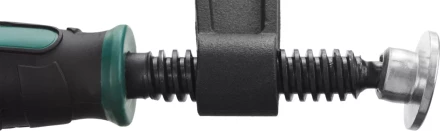 Струбцина, KRAFTOOL 32011-120-500, тип "F", DIN 5117, двухкомпонентная ручка, 120х500мм 32011-120-500 купить в Нижневартовске