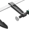Струбцина, KRAFTOOL 32011-120-500, тип "F", DIN 5117, двухкомпонентная ручка, 120х500мм 32011-120-500 купить в Нижневартовске