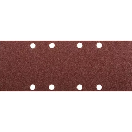 Лист шлифовальный ЗУБР "МАСТЕР", 8 отверстий, для ПШМ на зажимах, Р80, 93х230мм, 5шт 35591-080 купить в Нижневартовске