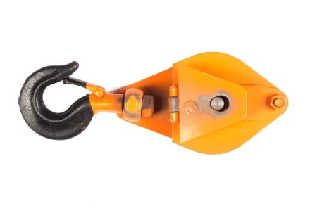 Блок монтажный однорольный с  крюком TOR HQG(L) K1-1,0 т с откидной щекой (G) 11511 купить в Нижневартовске