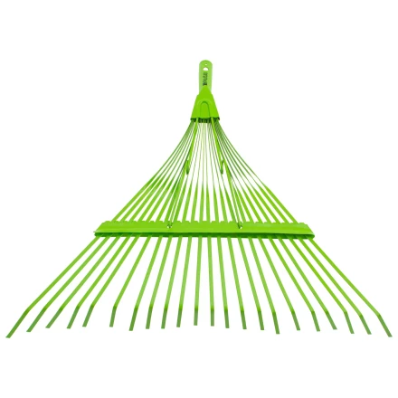 Грабли веерные стальные Palisad, 565 мм, 22 плоских зуба, эмалированные, усиленные, без черенка, 617015 купить в Нижневартовске