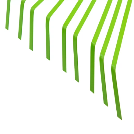 Грабли веерные стальные Palisad, 565 мм, 22 плоских зуба, эмалированные, усиленные, без черенка, 617015 купить в Нижневартовске