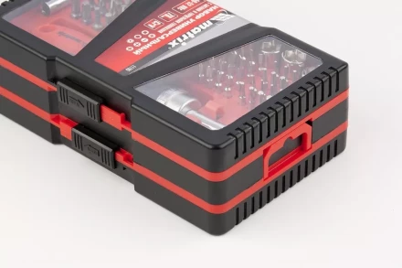 Набор универсальный с битами и торцевыми головками, 78 шт., CrV Matrix 11785 купить в Нижневартовске