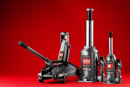 Домкрат гидравлический подкатной, 2т, 130-315мм, в кейсе, MIRAX 43252-2-K 43252-2-K купить в Нижневартовске