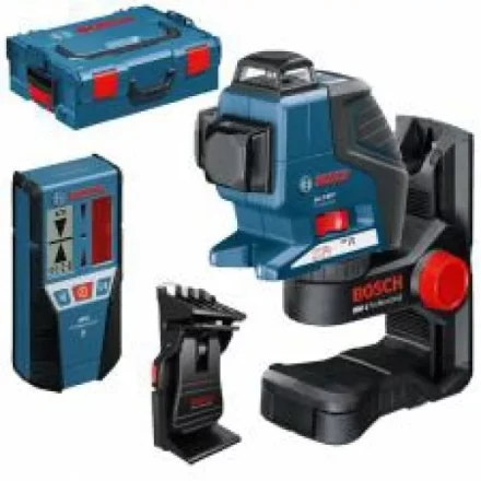 Нивелир лазерный GLL 3-80 P+ BMI +LR2+LBOXX BOSCH купить в Нижневартовске