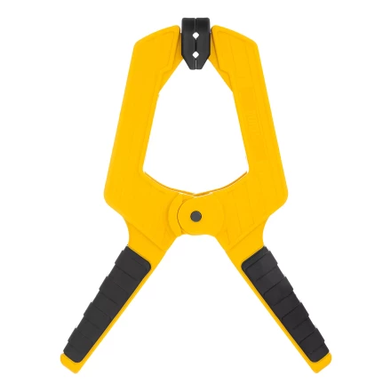 Струбцина клещеобразная Denzel, усиленная 100 х 80 мм, двухкомпонентные рукоятки, 20798 купить в Нижневартовске