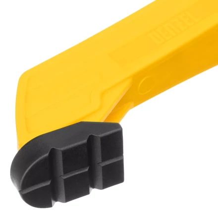 Струбцина клещеобразная Denzel, усиленная 100 х 80 мм, двухкомпонентные рукоятки, 20798 купить в Нижневартовске