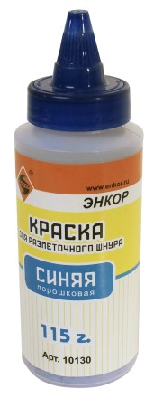 Краситель разметочного шнура 115 г синий Энкор 10130 купить в Нижневартовске