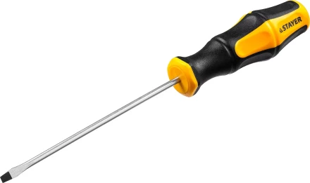 Отвертка STAYER "MASTER" "HERCULES", Сr-V, противоскользящая рукоятка, SL3,0x100мм 25051-03-10_z02 купить в Нижневартовске
