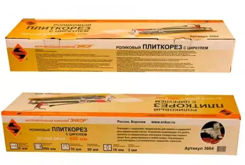 Плиткорез 600мм циркуль Энкор 3664 купить в Нижневартовске