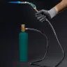 Blue Fire KS-8000  горелка для МАПП / MAPP газа,  с пъезоподжигом, на баллон c резьбовым соединением US 1, 2000°C 55512 купить в Нижневартовске