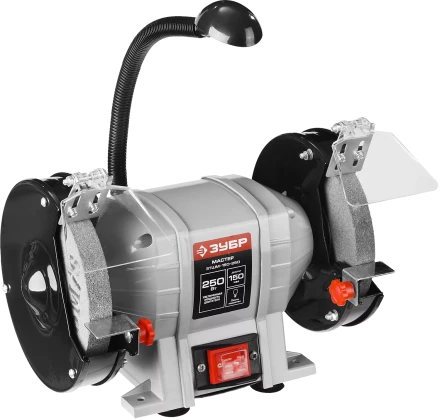 Станок точильный увеличенная мощность + лампа подсветки ЗТШМ-150-250 серия МАСТЕР купить в Нижневартовске