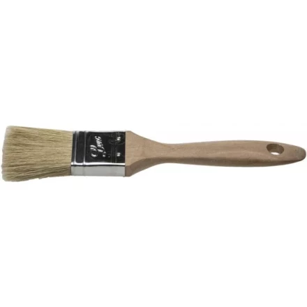 Кисть плоская STAYER "UNIVERSAL-LUX", светлая натуральная щетина, деревянная ручка, 25мм 01053-025 купить в Нижневартовске