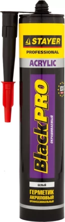 Герметик STAYER "MASTER" акриловый, белый, 260мл 41211-0_z01 купить в Нижневартовске