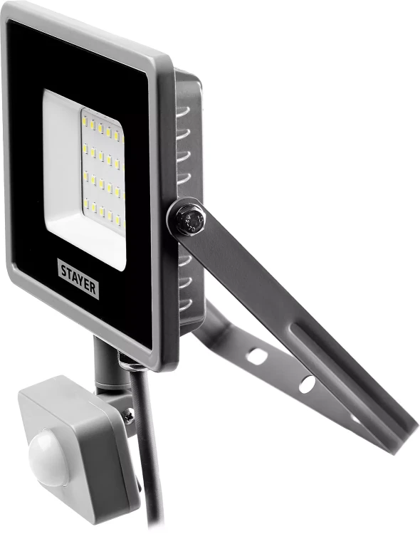 Прожектор LEDPro светодиодный, STAYER Profi 57133-30, датчик движения, 30Вт 57133-30 купить в Нижневартовске