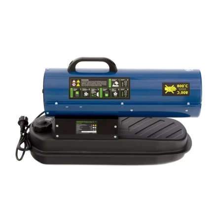 Дизельная тепловая пушка СТД-10, 10 кВт, 300 м3/ч, прямой нагрев Сибртех 96466 купить в Нижневартовске