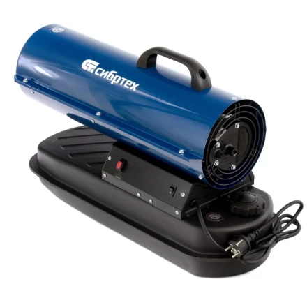 Дизельная тепловая пушка СТД-10, 10 кВт, 300 м3/ч, прямой нагрев Сибртех 96466 купить в Нижневартовске