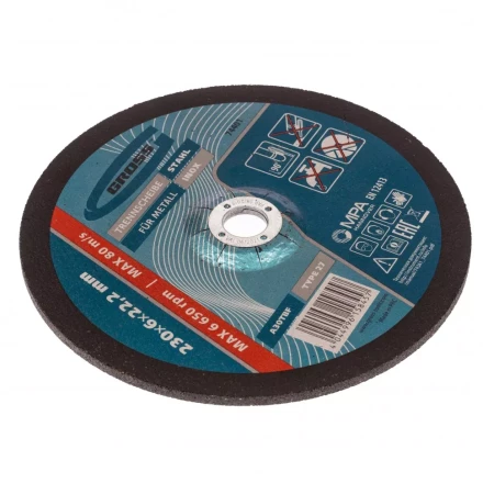 Круг шлифовальный по металлу 230 х 6,0 х 22,2мм Gross 74401 купить в Нижневартовске