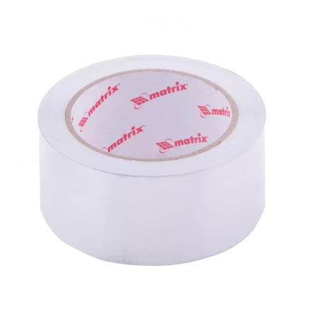 Лента клейкая алюминиевая 50 мм х 25 м Matrix 89076 купить в Нижневартовске