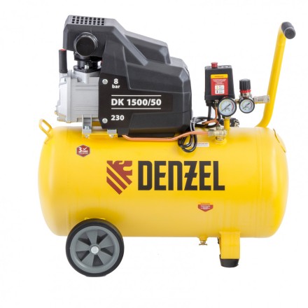Компрессор воздушный Denzel DK1500/50 Х-PRO 58064 купить в Нижневартовске