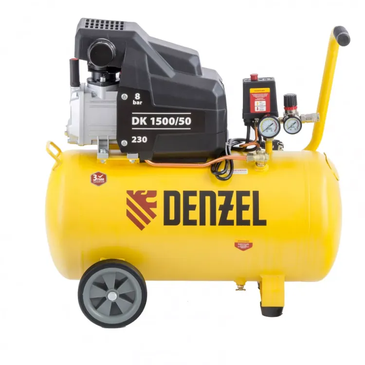 Компрессор воздушный Denzel DK1500/50 Х-PRO 58064 купить в Нижневартовске