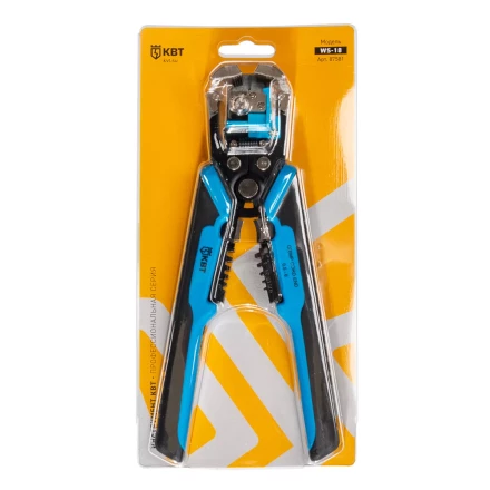 Автоматический многофункциональный стриппер КВТ WS-18 для снятия изоляции с проводов 0.05–10 мм(87581) купить в Нижневартовске