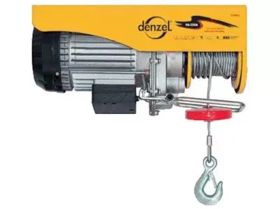 Тельфер электрический 1 т 1600 Вт  DENZEL 520155 купить в Нижневартовске