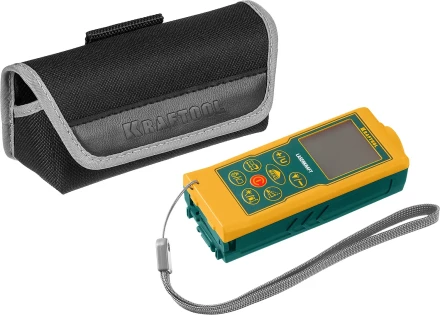 Дальномер лазерный LASER-KRAFT, дальность 5см - 70м, точность 1,5мм, KRAFTOOL 34760 34760_z01 купить в Нижневартовске