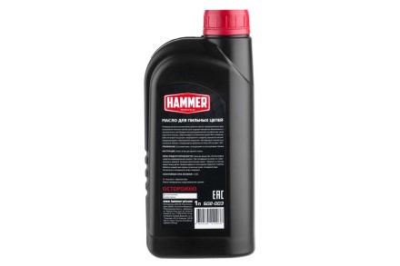 Масло для пильных цепей HAMMER 502-003, 1л купить в Нижневартовске