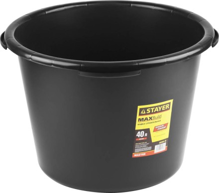 Кадка STAYER &quot;MASTER&quot; строительная пластмассовая, 40л 06098-40 купить в Нижневартовске