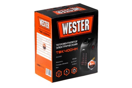Тепловентилятор в розетку WESTER TBK400hh купить в Нижневартовске