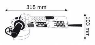 Углошлифовальная машина BOSCH GWS 7-115 Е (0.601.388.201) купить в Нижневартовске